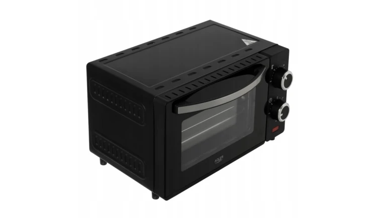 Mini Piekarnik Elektryczny 9L 650W Regulacja temperatury Timer Ruszt Blacha