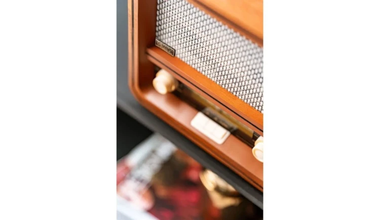 RADIO DREWNIANE CR1188 RETRO FM/AM Bluetooth USB