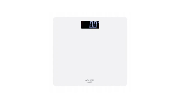 Elektroniczna Waga Łazienkowa Szklana Do 150KG LCD