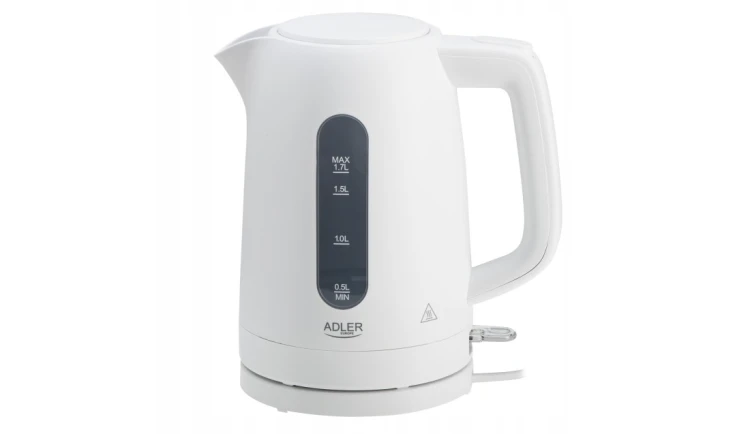 CZAJNIK elektryczny Adler AD 1379w 2200 W 1,7 l biały STRIX