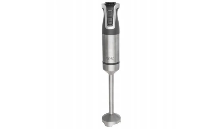 Blender ręczny 1800W Turbo 20 poziomów miksowanie ubijanie spieniacz GREY