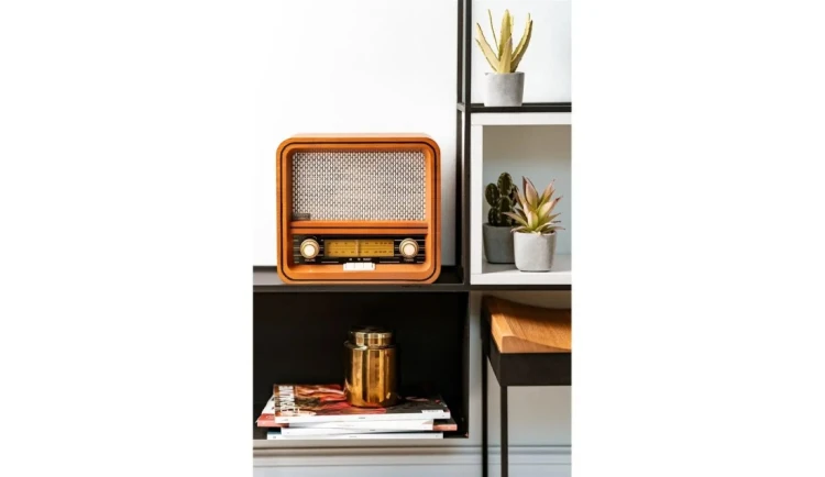RADIO DREWNIANE CR1188 RETRO FM/AM Bluetooth USB