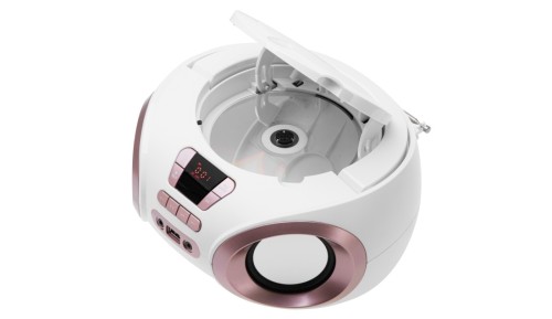 RADIO BOOMBOX WIEŻA CD-MP3 USB FM RADIO AUX 2x 2W ADLER
