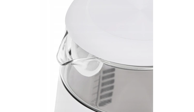 Czajnik elektryczny szklany LED 1,7L 2200W Regulacja temperatury Adler