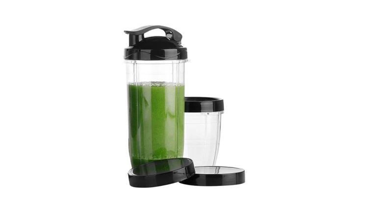 Blender do Smoothie Koktajli 1200W + 3 Bidony i Kubek Kruszenie Lodu Zestaw