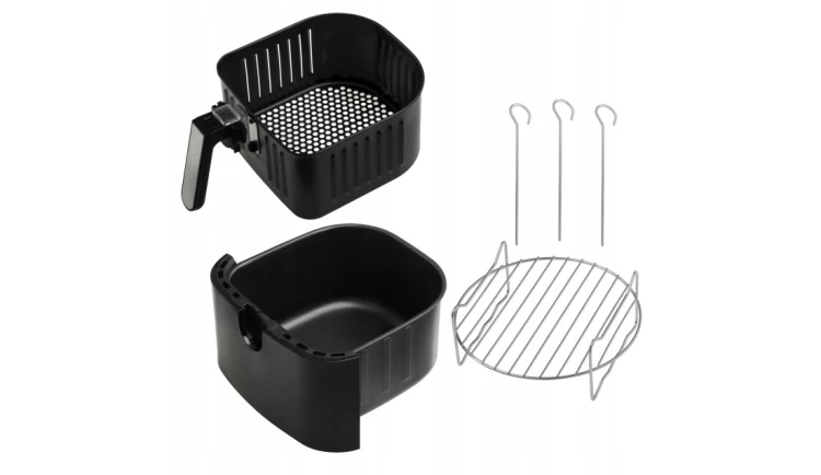 Frytkownica beztłuszczowa 2500W 12 programów 5,5L Air Fryer Adler AD 6317