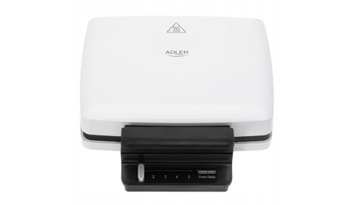 Gofrownica na 2 Pyszne Domowe Gofry 1800W Regulacja Adler