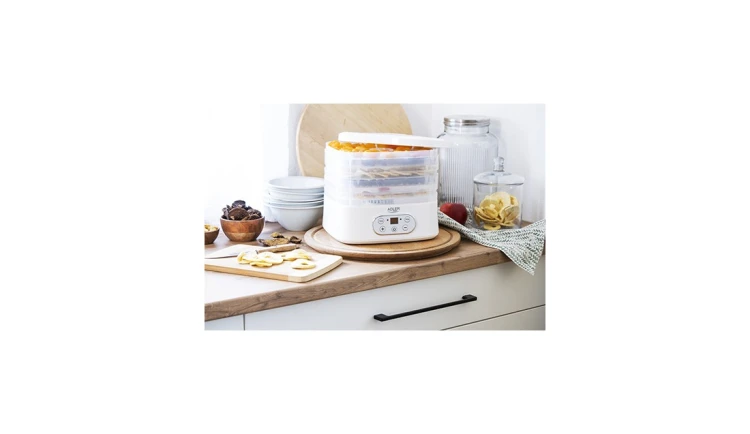 Dehydrator 550W Suszarka do Grzybów Ziół Owoców Żywności LCD 5 Tac Zestaw
