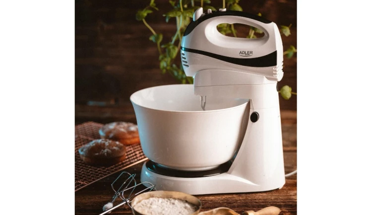Mikser z Misą 3L Robot Kuchenny 550W Funkcja TURBO 5 Prędkości Adler