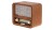 RADIO DREWNIANE CR1188 RETRO FM/AM Bluetooth USB
