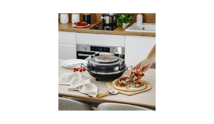 PIEC DO PIZZY ELEKTRYCZNY Regulacja Temperatury Timer + Szpatułki Adler