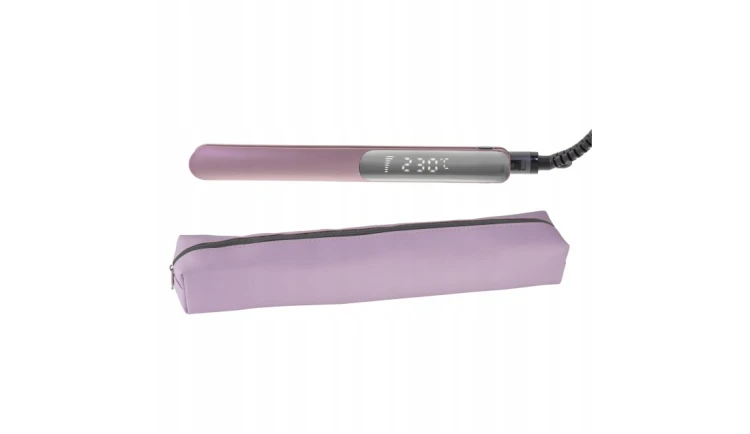 Adler Prostownica keratynowa, LCD, 6 poziomów 130-230°C + etui i rękawiczka
