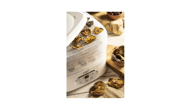 Dehydrator 550W Suszarka do Grzybów Ziół Owoców Żywności LCD 5 Tac Zestaw