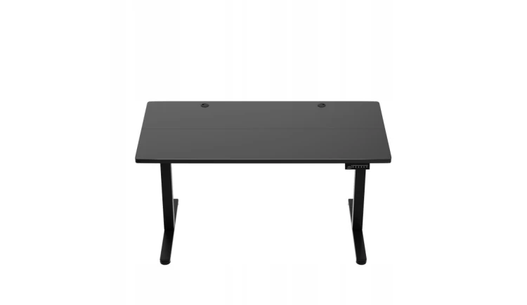 Biurko Elektryczne 140cm Regulowane Pamięć stolik biurowy Leader 7.3 Black