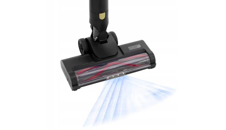 Odkurzacz pionowy bezworkowy Adler Light Gold 700 W z turboszczotką LED 3w1