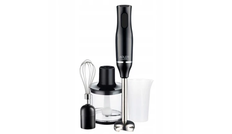 Blender ręczny 800W stalowe ostrza pojemnik 700ml rozdrabniacz miarka ADLER