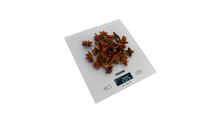 Elektroniczna Waga Kuchenna 5kg/1g Tara Precyzyjna Szklana Mesko