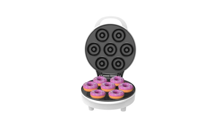 Elektryczny Wypiekacz do Pączków - Donut 1500W 7 Pączków Biały Adler