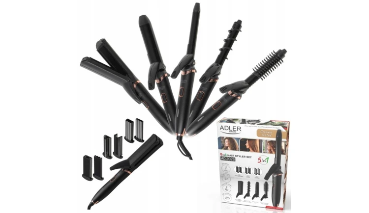 STYLIZATOR włosów 5w1 1200W lokówka suszarka prostownica Ceramiczna powłoka