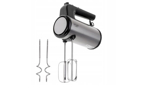 MIKSER ręczny Adler AD4232 900 W srebrny/szary TURBO POWER STAL NIERDZEWNA