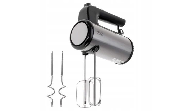 MIKSER ręczny Adler AD4232 900 W srebrny/szary TURBO POWER STAL NIERDZEWNA
