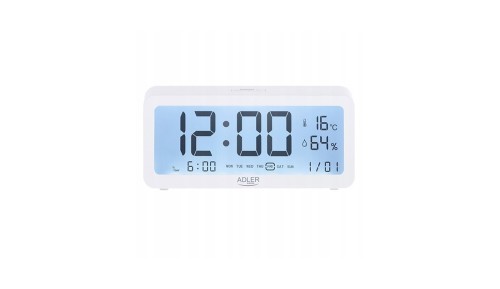 Adler Budzik AD 1195w Biały, Funkcja alarmu