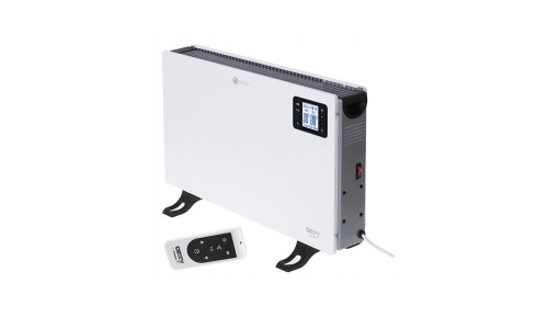 Elektryczny Grzejnik Energooszczędny Konwektorowy LCD z Pilotem