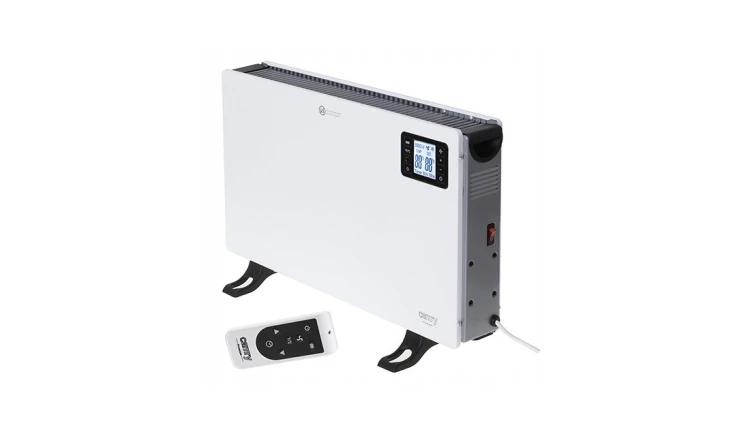 Elektryczny Grzejnik Energooszczędny Konwektorowy LCD z Pilotem
