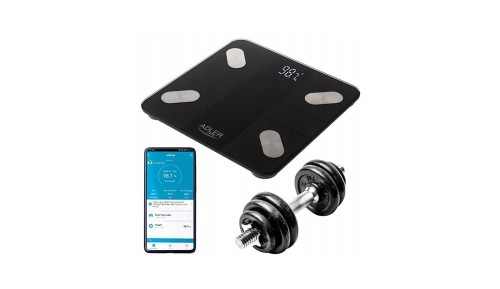 WAGA ANALITYCZNA SMART do 180kg + Aplikacja Tuya 18 Opcji BMI Pomiary