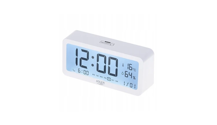 Adler Budzik AD 1195w Biały, Funkcja alarmu