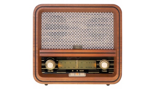 RADIO DREWNIANE CR1188 RETRO FM/AM Bluetooth USB