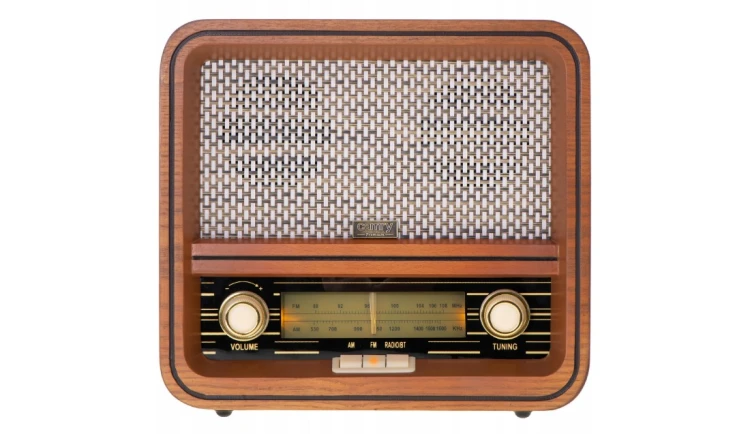 RADIO DREWNIANE CR1188 RETRO FM/AM Bluetooth USB