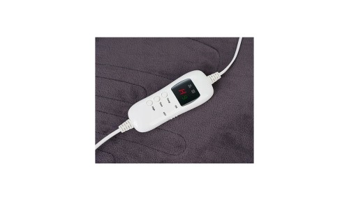 Elektryczny Koc Nakładany 160x180cm Czasomierz Miękki 7 Poziomów Grzania