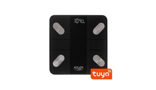 WAGA ANALITYCZNA SMART do 180kg + Aplikacja Tuya 18 Opcji BMI Pomiary