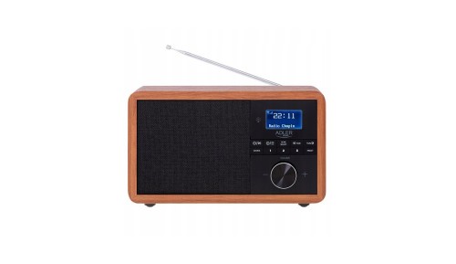 Radio DAB FM Prenośne + Bluetooth Pilot Zegar LCD