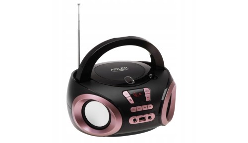 RADIO PRZENOŚNE BOOMBOX CD AUDIOi MP3 USB AUX LCD RADIO FM Adler |AD 1181
