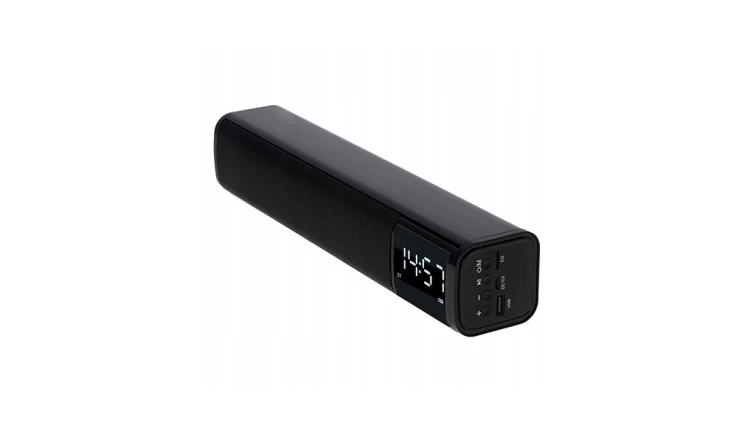 GŁOŚNIK RADIOBUDZIK ZEGAR BUDZIK Bluetooth/USB/AUX