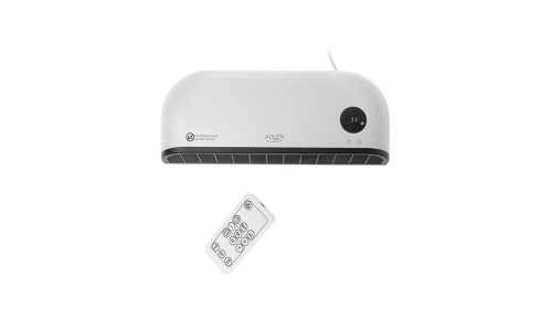 Kurtyna powietrzna 2000W Trmowentylator LED Programator Timer +Pilot Adler