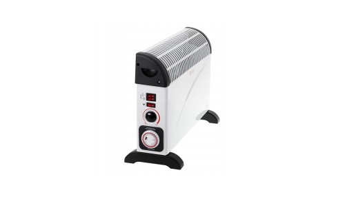 MOCNY GRZEJNIK KONWEKTOROROWY 2000W MESKO TIMER