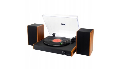 Gramofon Odtwarzacz płyt winylowych Bleutooth USB 3 prędkości Płyty 7 10 12