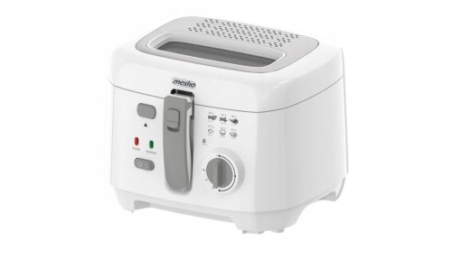 Frytkownica domowa 1800W pojemność 2,5L zamykana pokrywa kosz uchwyt Filtr