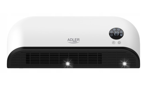 Adler LED Nagrzewnica | AD 7751 | Kurtyna powietrzna | 2000 W | Biały