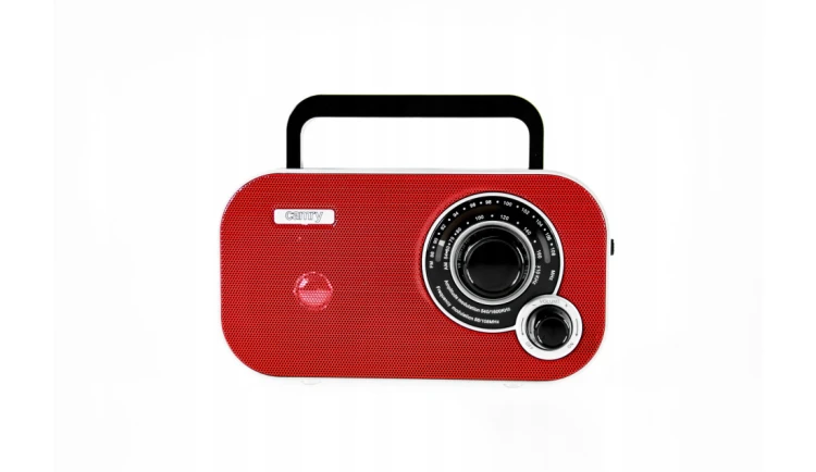 MINIRADIO KUCHENNE PRZENOŚNE MAŁE RADIO AM/FM RETRO STYLOWE CZARNE CAMRY