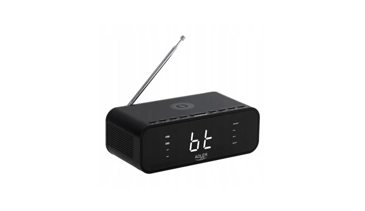 RADIOBUDZIK ŁADOWARKA INDUKCYJNA BLUETOOTH FM AUX