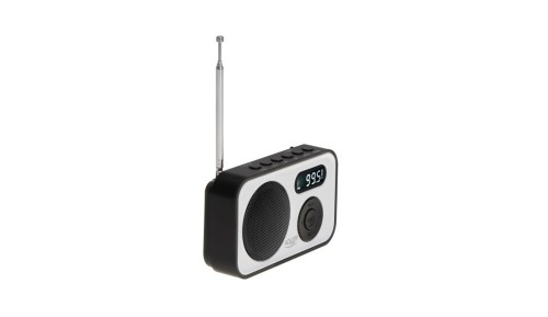 Nowoczesne Radio Cyfrowe LCD PLL AM/FM Zegar Budzik Antena Adler