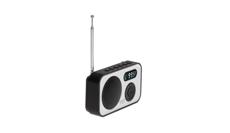 Nowoczesne Radio Cyfrowe LCD PLL AM/FM Zegar Budzik Antena Adler