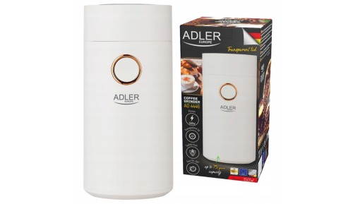 Elektryczny Młynek Do Mielenia Kawy Ziaren 150W Adler Biały
