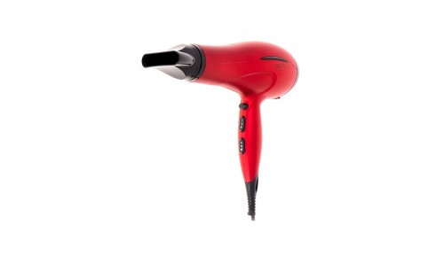 Suszarka Do Włosów Czerwona 2400W + Dyfuzor