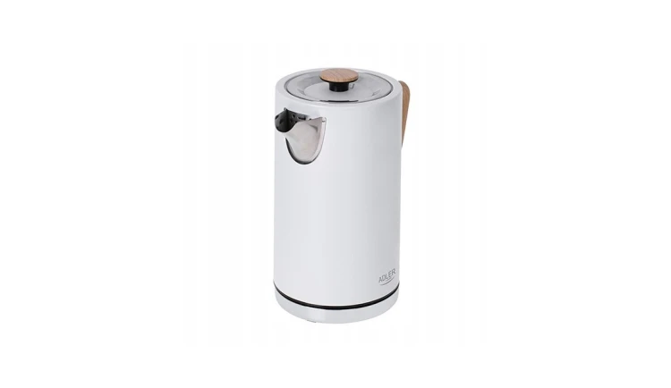 Czajnik elektryczny bezprzewodowy 1,7 L STRIX 2200W Adler AD1347 White