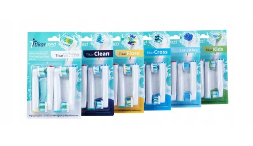 SENSITIVE KOŃCÓWKI 4SZT DO SZCZOTECZKI ORAL-B